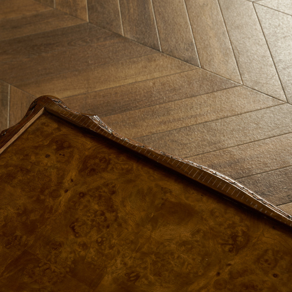 英国 クラシック ガラストップ センターテーブル #86977