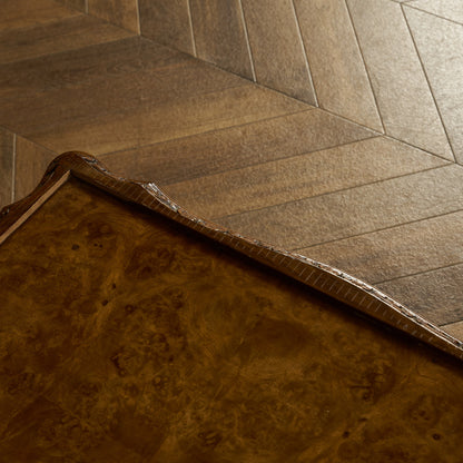 英国 クラシック ガラストップ センターテーブル #86977