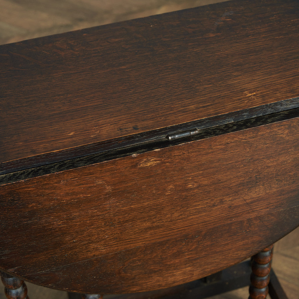 英国クラシック ドロップリーフ ゲートレッグテーブル