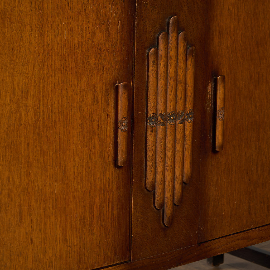 英国 クラシック アールデコ サイドボード