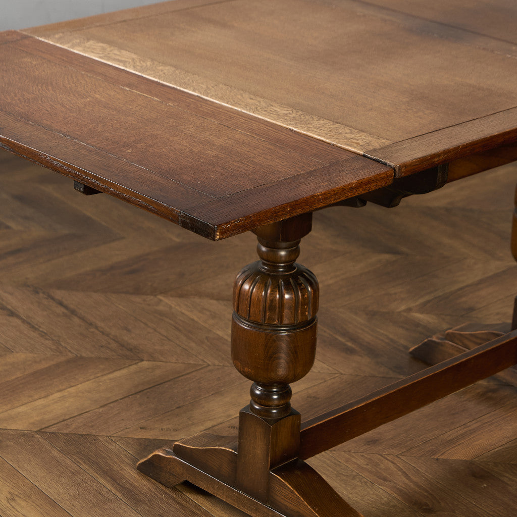 英国 クラシック ドローリーフ ダイニングテーブル