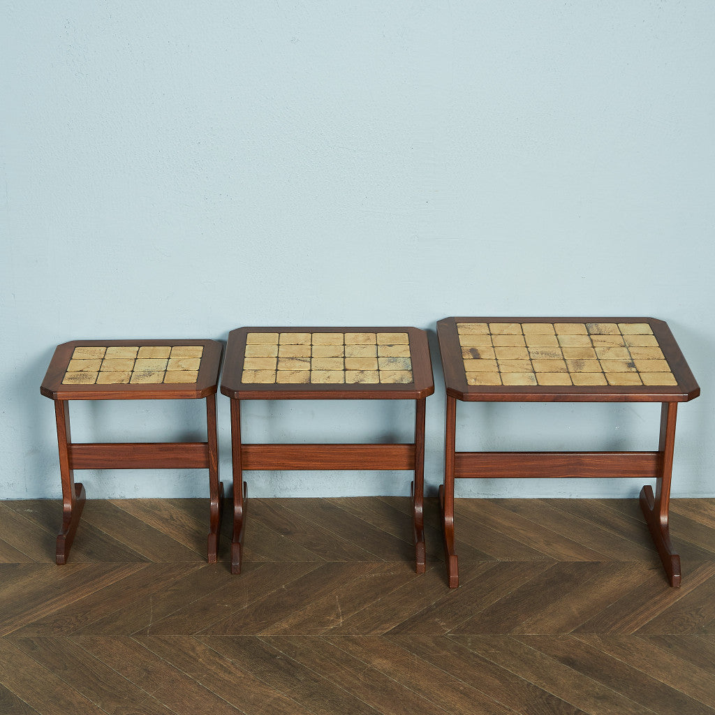 ジープラン G-PLAN ヴィンテージ タイルトップ ネストテーブル (3585D