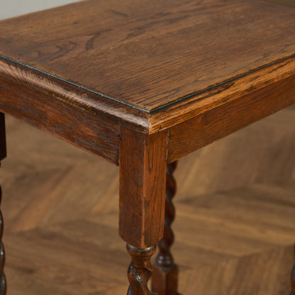 英国 クラシック バーリーシュガーツイスト サイドテーブル