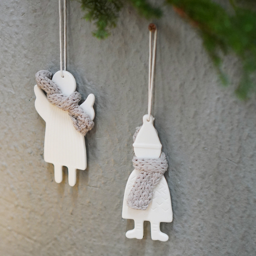 Winter friends Gnome Ornament