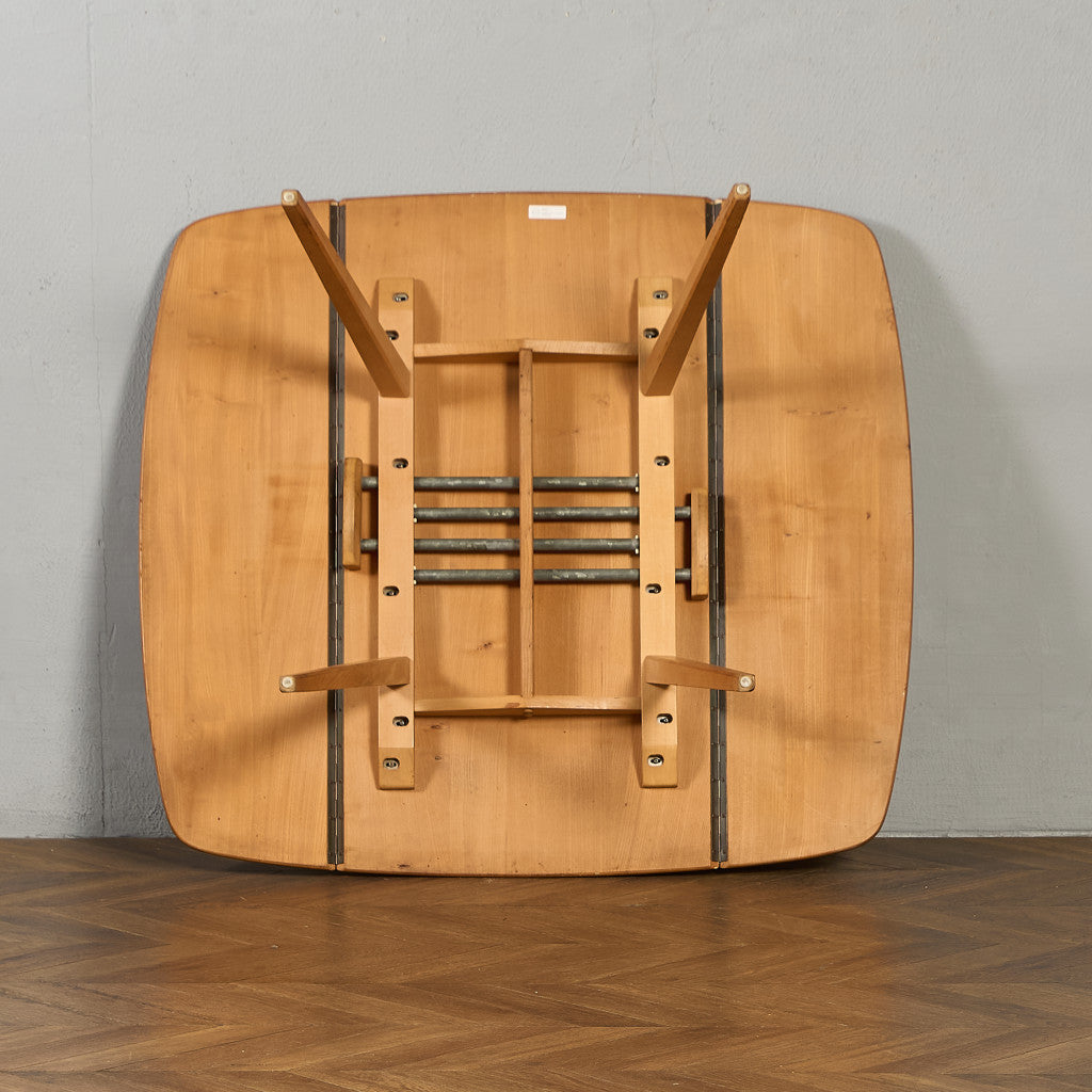 ヴィンテージ レクタングル ドロップリーフ ダイニングテーブル 492