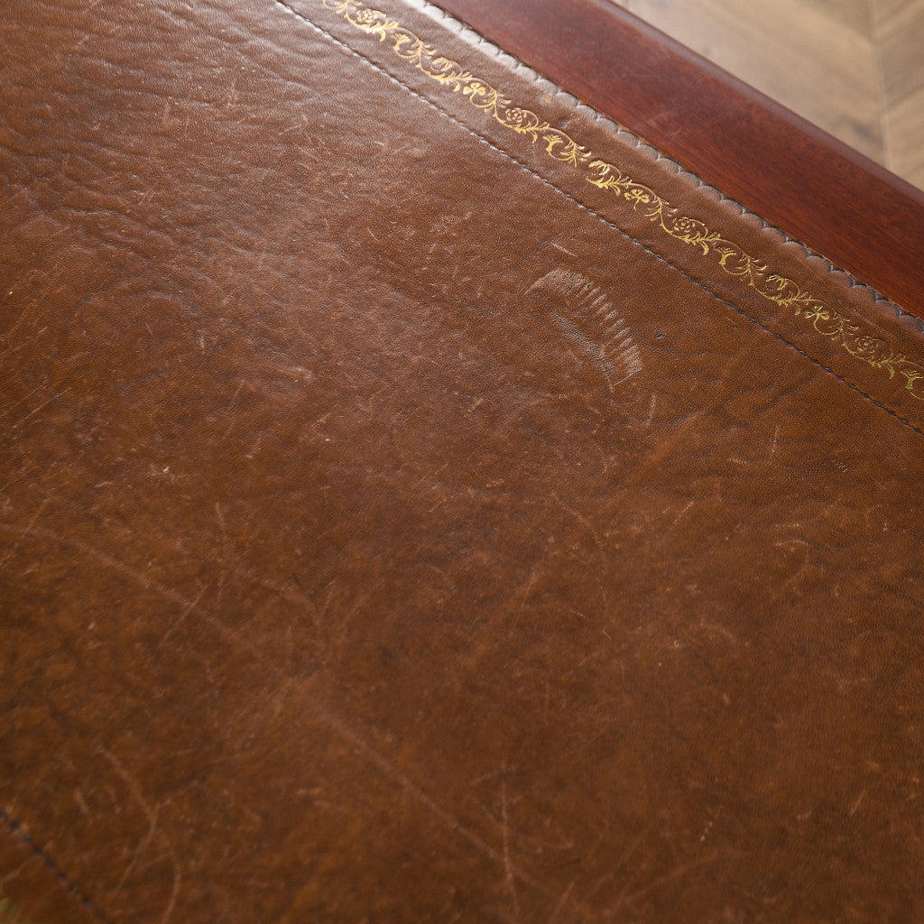 英国 クラシック 両袖 デスク