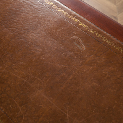 英国 クラシック 両袖 デスク