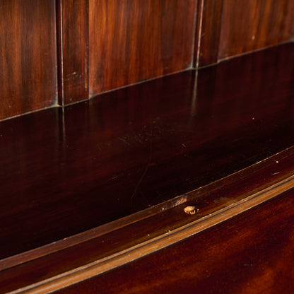 英国 アンティーク ビューロー ブックケース