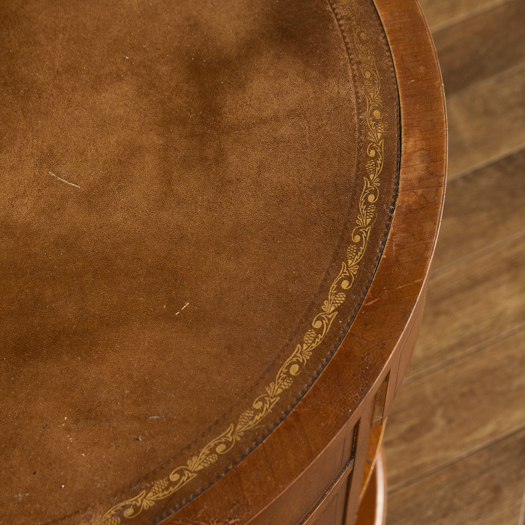 クラシック ドラム テーブル 本棚