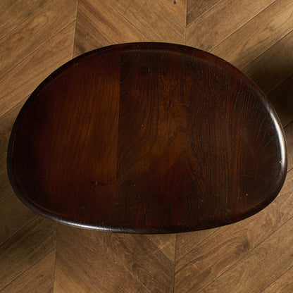 ヴィンテージ ネストテーブル ぺブルテーブル ブルーラベル