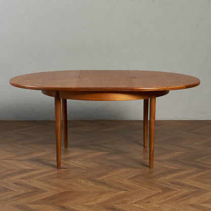 エクステンション ラウンド ダイニングテーブル