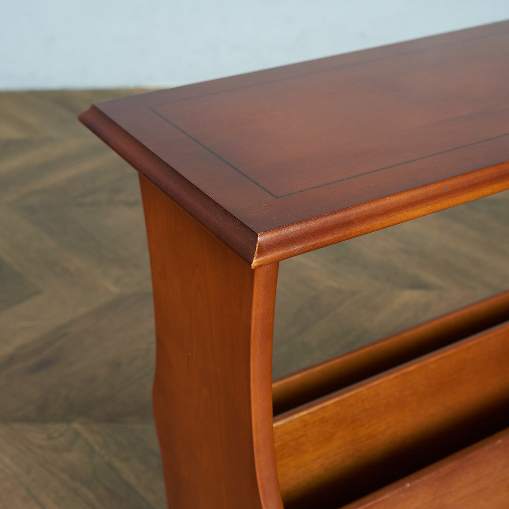 英国クラシック マガジンラック / サイドテーブル #85424