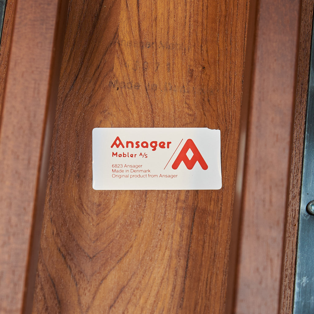 デンマーク Ansager Mobler ヴィンテージ ドロップリーフゲートレッグテーブル / ダイニングテーブル #83632