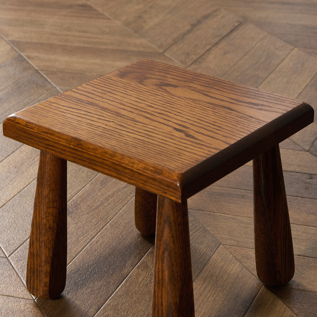 オランダ製 オーク無垢材 ネストテーブル