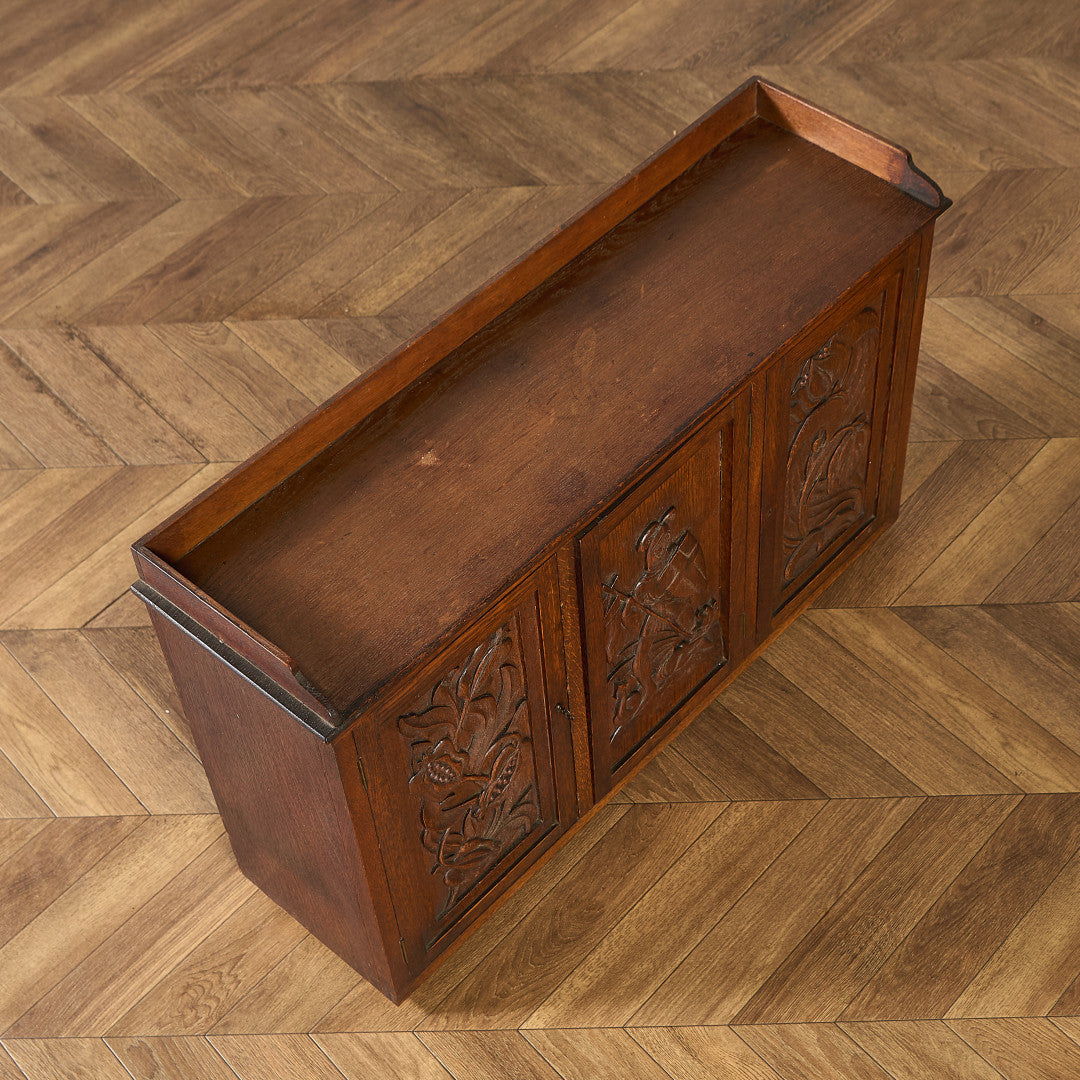 英国 アンティーク キャビネット