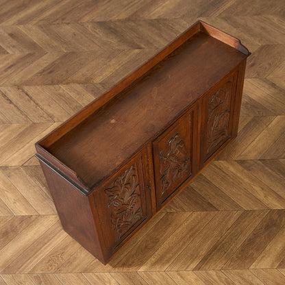 英国 アンティーク キャビネット