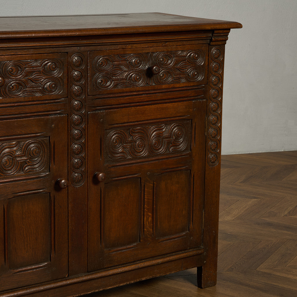 英国 クラシック キャビネット 食器棚