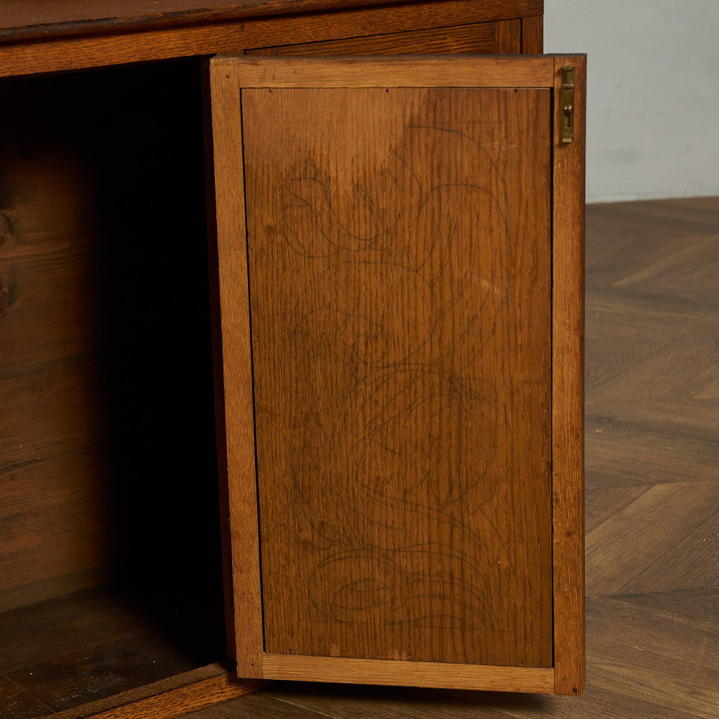 英国 アンティーク キャビネット