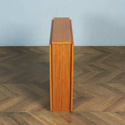 デンマーク Ansager Mobler ヴィンテージ ドロップリーフゲートレッグテーブル / ダイニングテーブル #83632