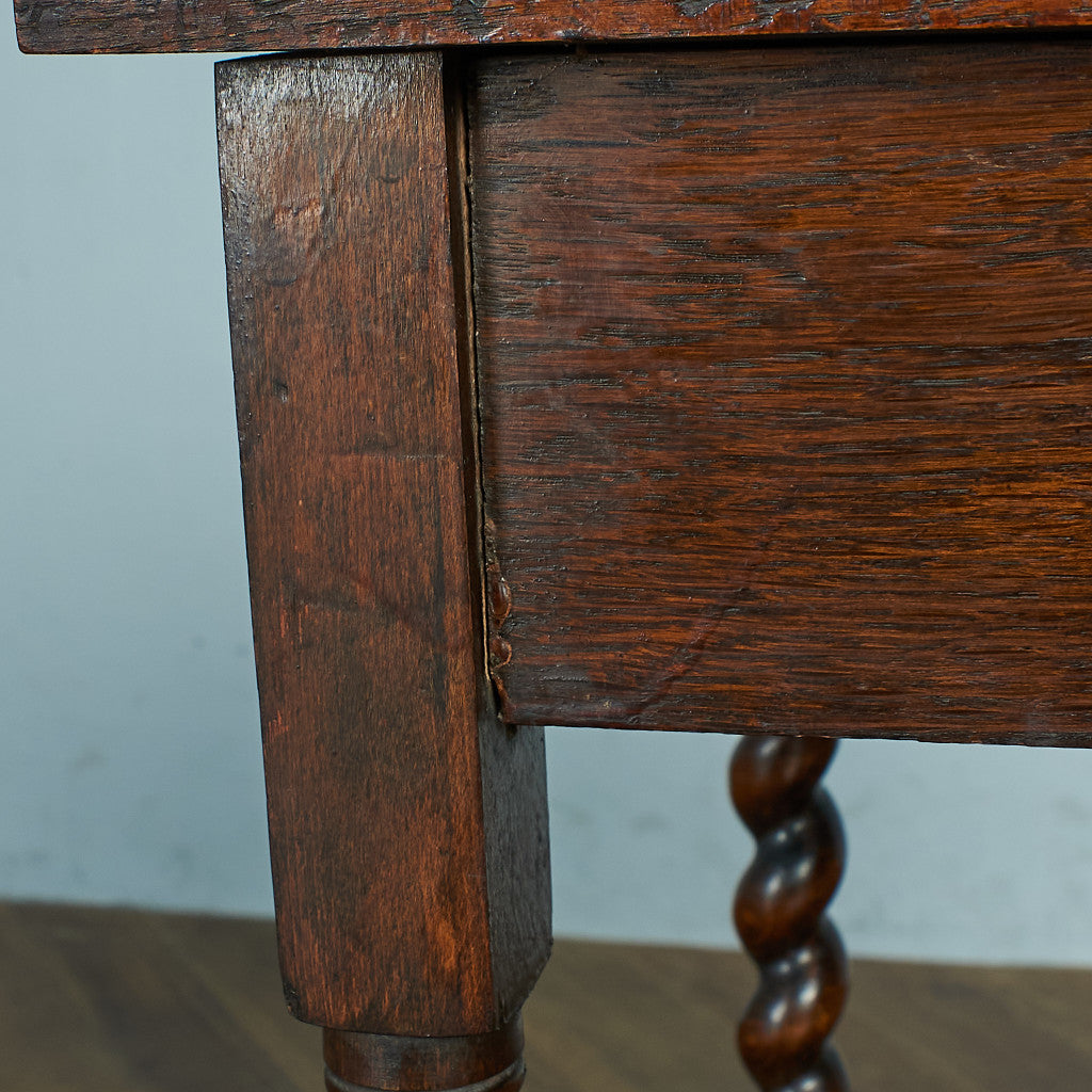 British classic oak occasional side table #77298