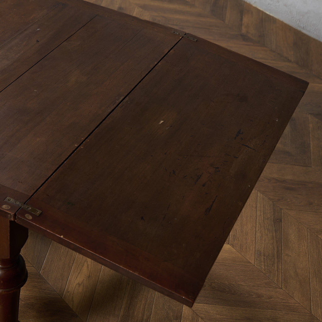 イギリス クラシック 拡張式 ダイニングテーブル