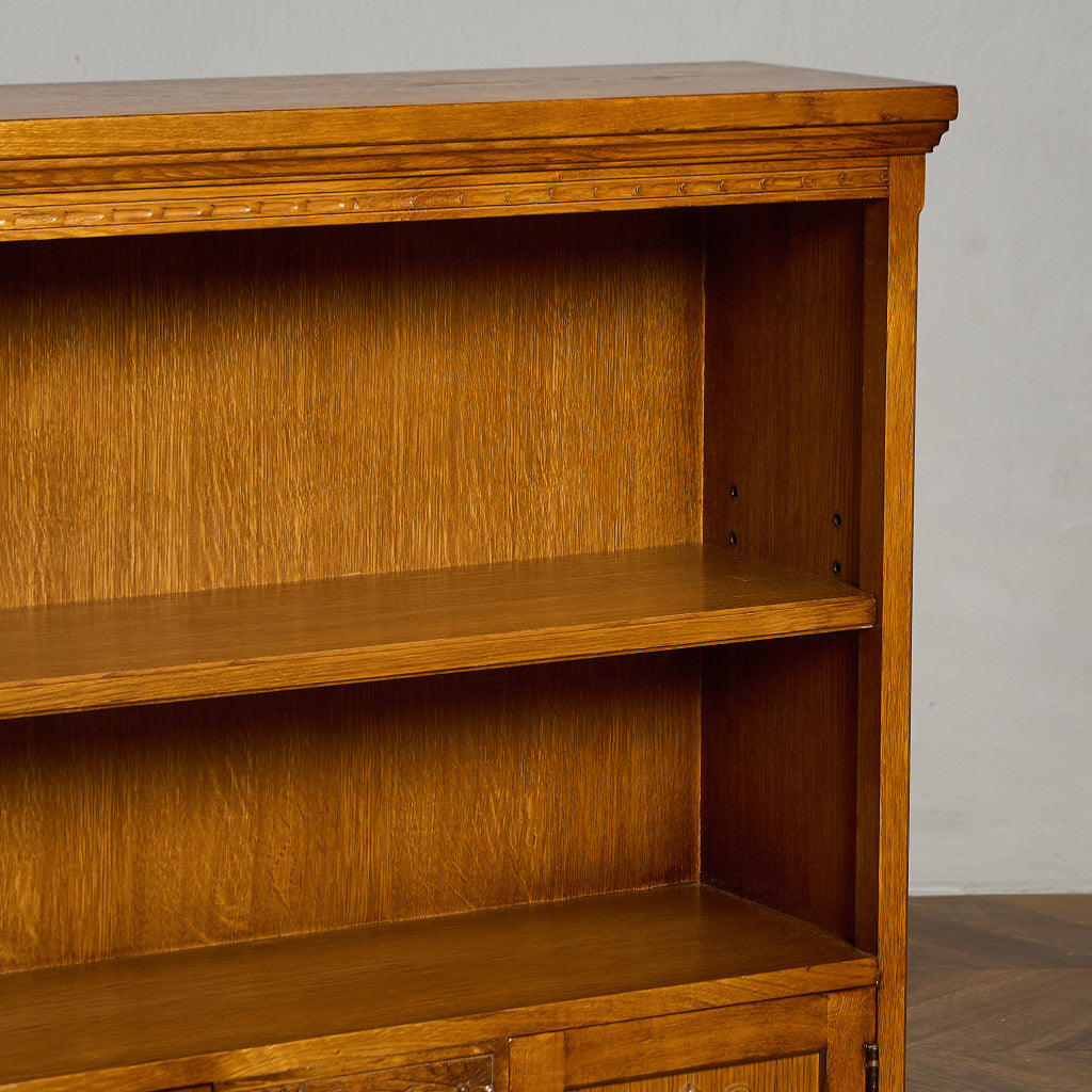 英国 クラシック オーク材 キャビネット