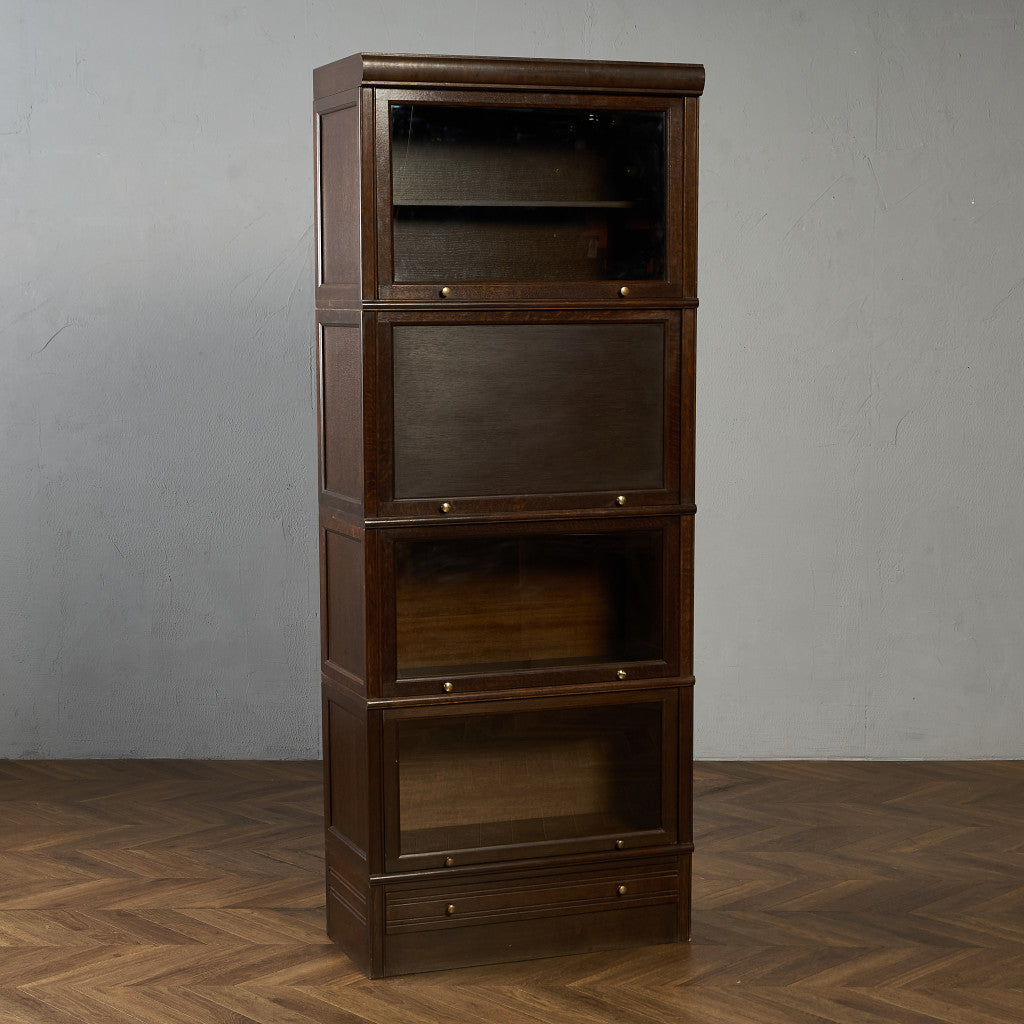 英国 クラシック スタッキングブックケース