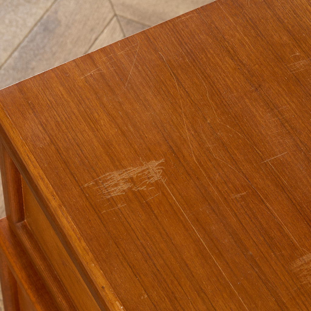 Albany ヴィンテージ 2段サイドチェスト (2673D)