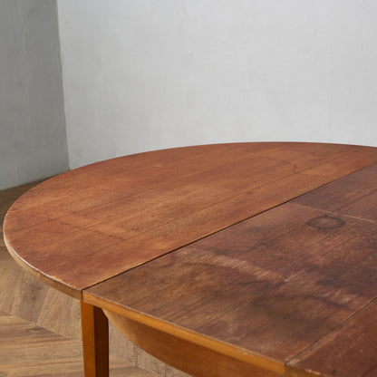 英国 ヴィンテージ ラウンド ダイニングテーブル #89660