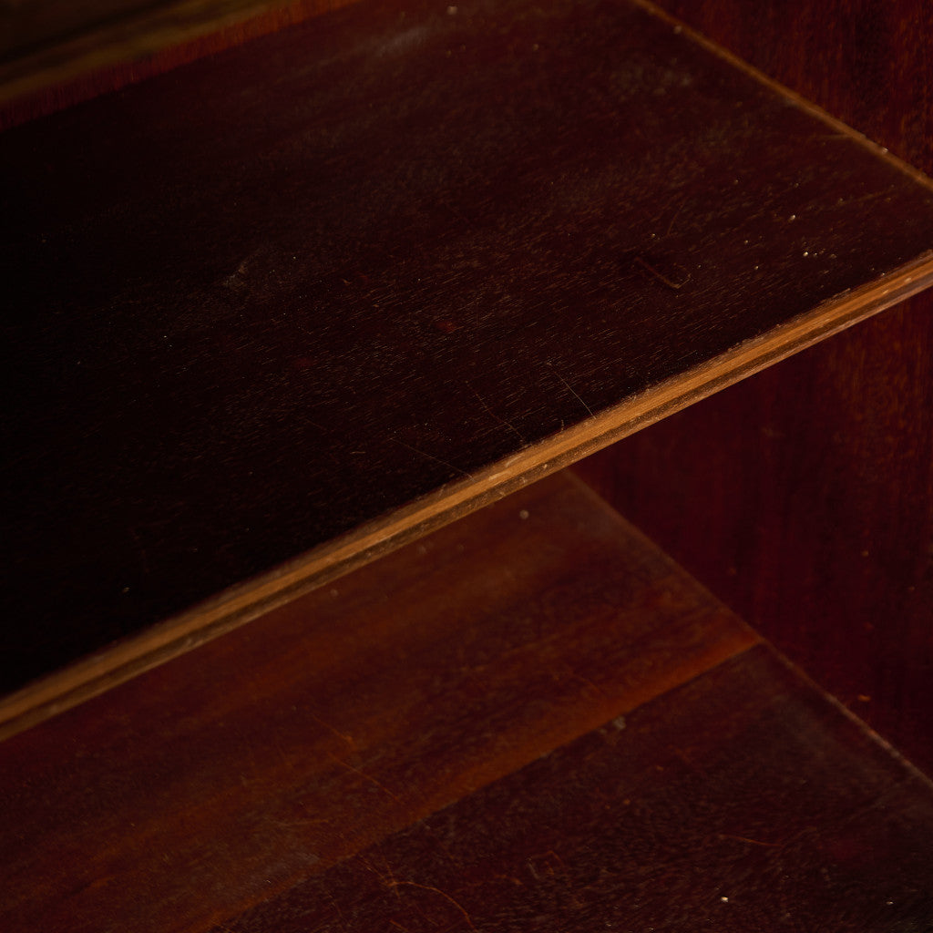 英国 クラシック エドワーディアン 様式 ブックケース カップボード