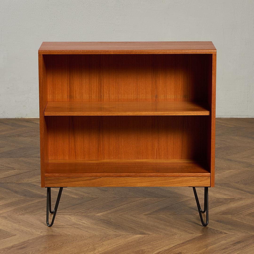 ヴィンテージ ブックシェルフ  カスタム アイアンヘアピンレッグ