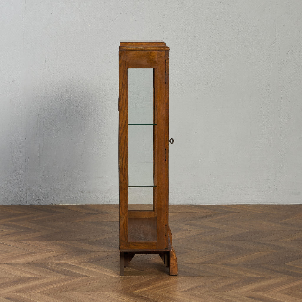 英国 クラシック キュリオケース 飾り棚 #90094