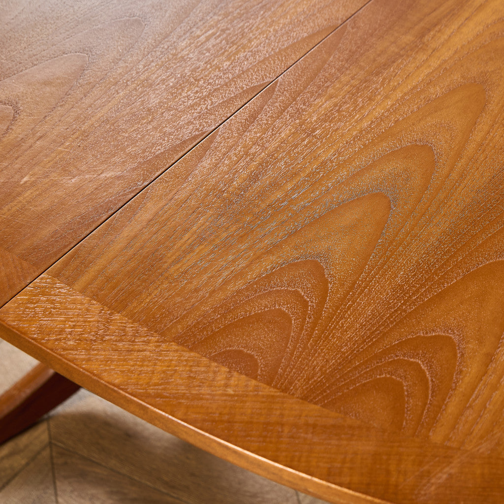 ヴィンテージ エクステンション オーバル ダイニングテーブル