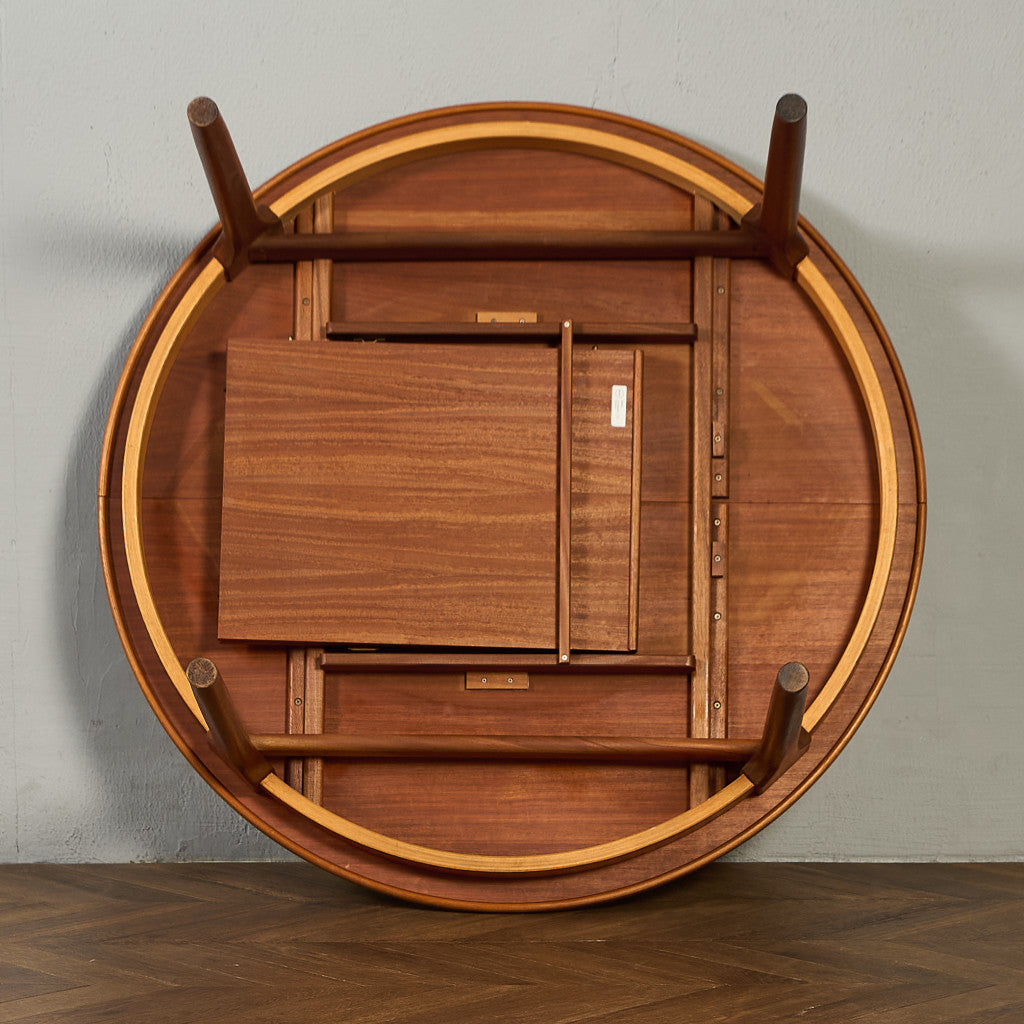 エクステンション ラウンド ダイニングテーブル