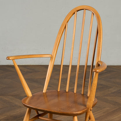 アーコール ERCOL ヴィンテージ クエーカー アームチェア ブルーラベル #94157