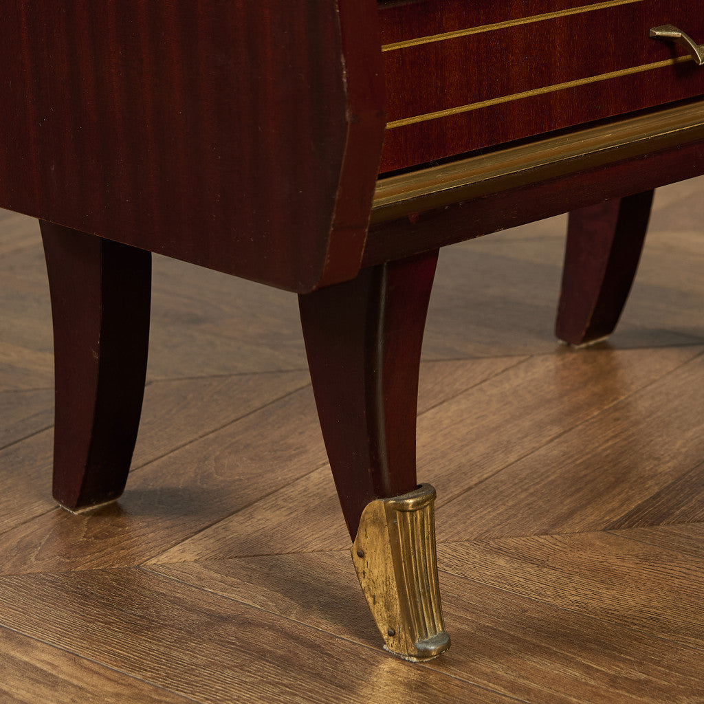 英国 ヴィンテージ ベッドサイド キャビネット