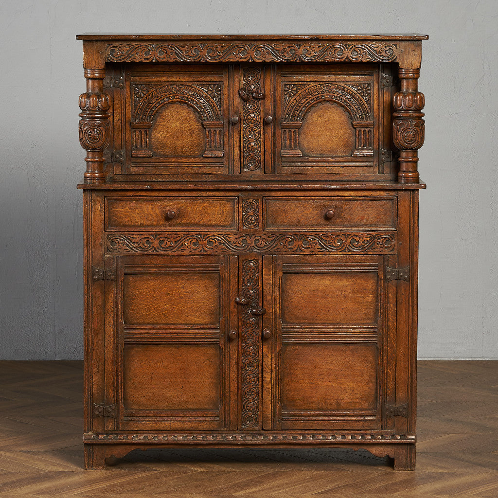 英国クラシック コートカップボード #87044