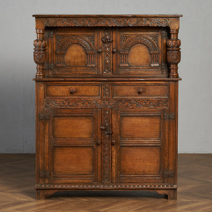 英国クラシック コートカップボード #87044