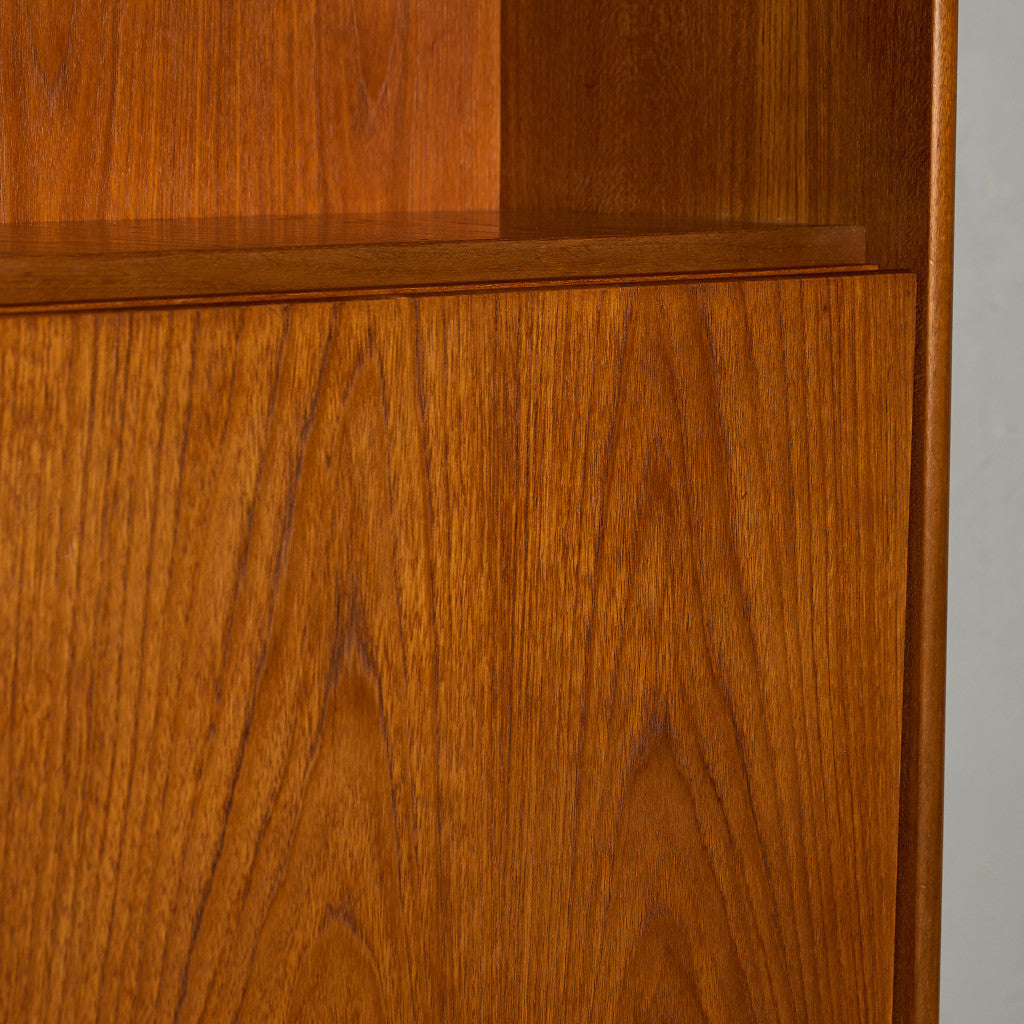 ヴィンテージ ウォールユニット ビューローブックケース