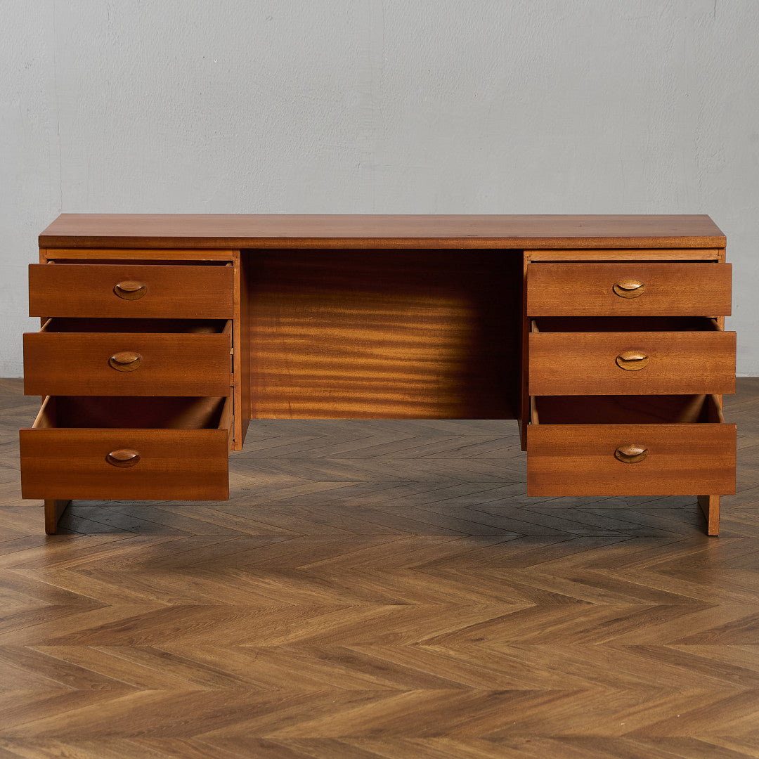 ヴィンテージ 両袖 デスク ドレッシングデスク