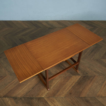 英国ヴィンテージ ドローリーフ コーヒーテーブル / センターテーブル #83633