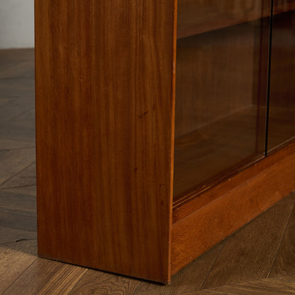 ヴィンテージ ガラスキャビネット