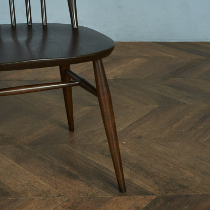 ERCOL Vintage Quaker Chair Large Size / Round Gold Label #66074