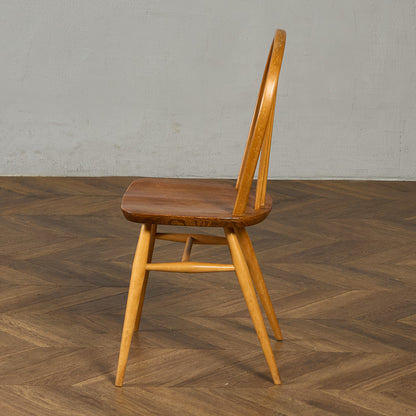 ヴィンテージ 4本 スポーク フープバックチェア ラウンドゴールドラベル