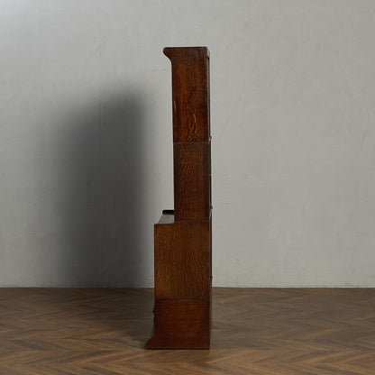 英国クラシック スタッキングブックケース