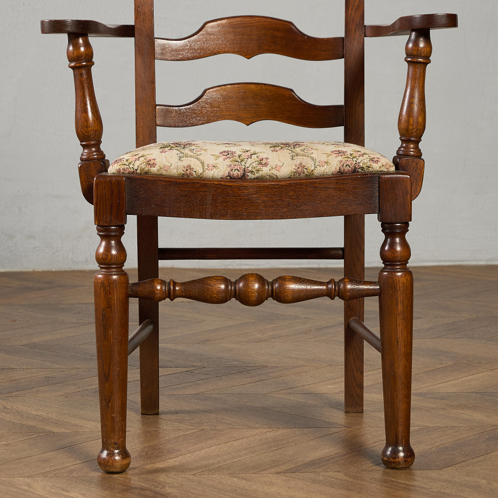 英国 クラシック ラダーバック アームチェア