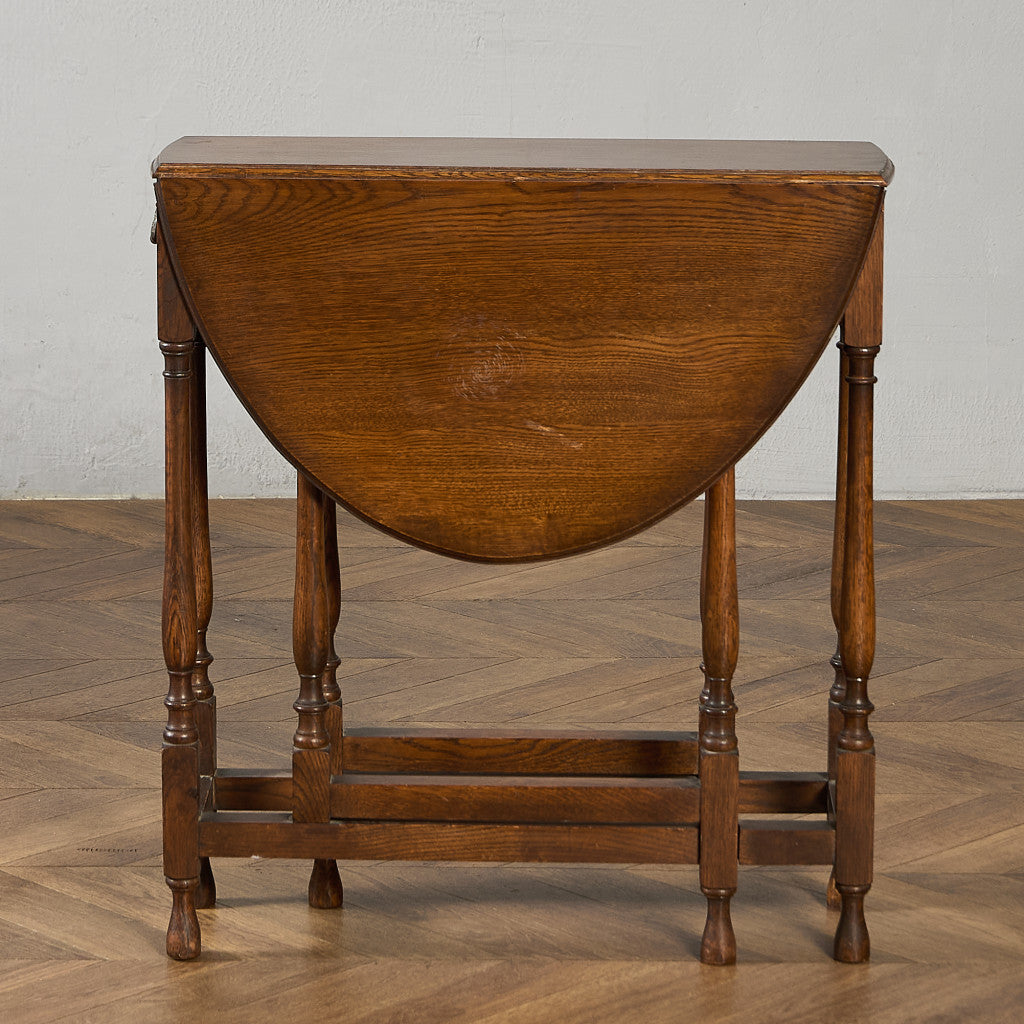 英国 クラシック ドロップリーフ ゲートレッグテーブル