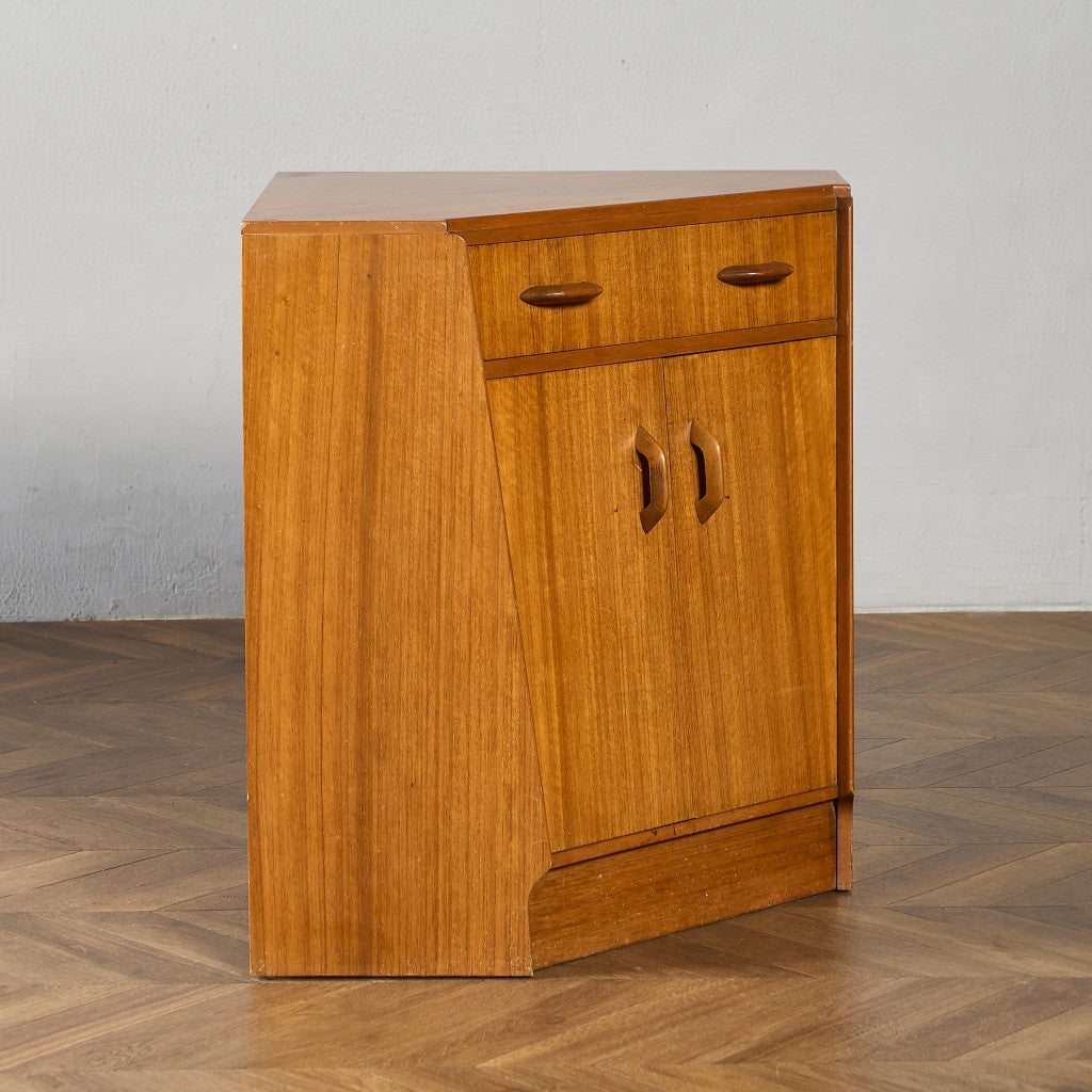 Brandon ライティングデスク付き コーナーキャビネット 3点セット