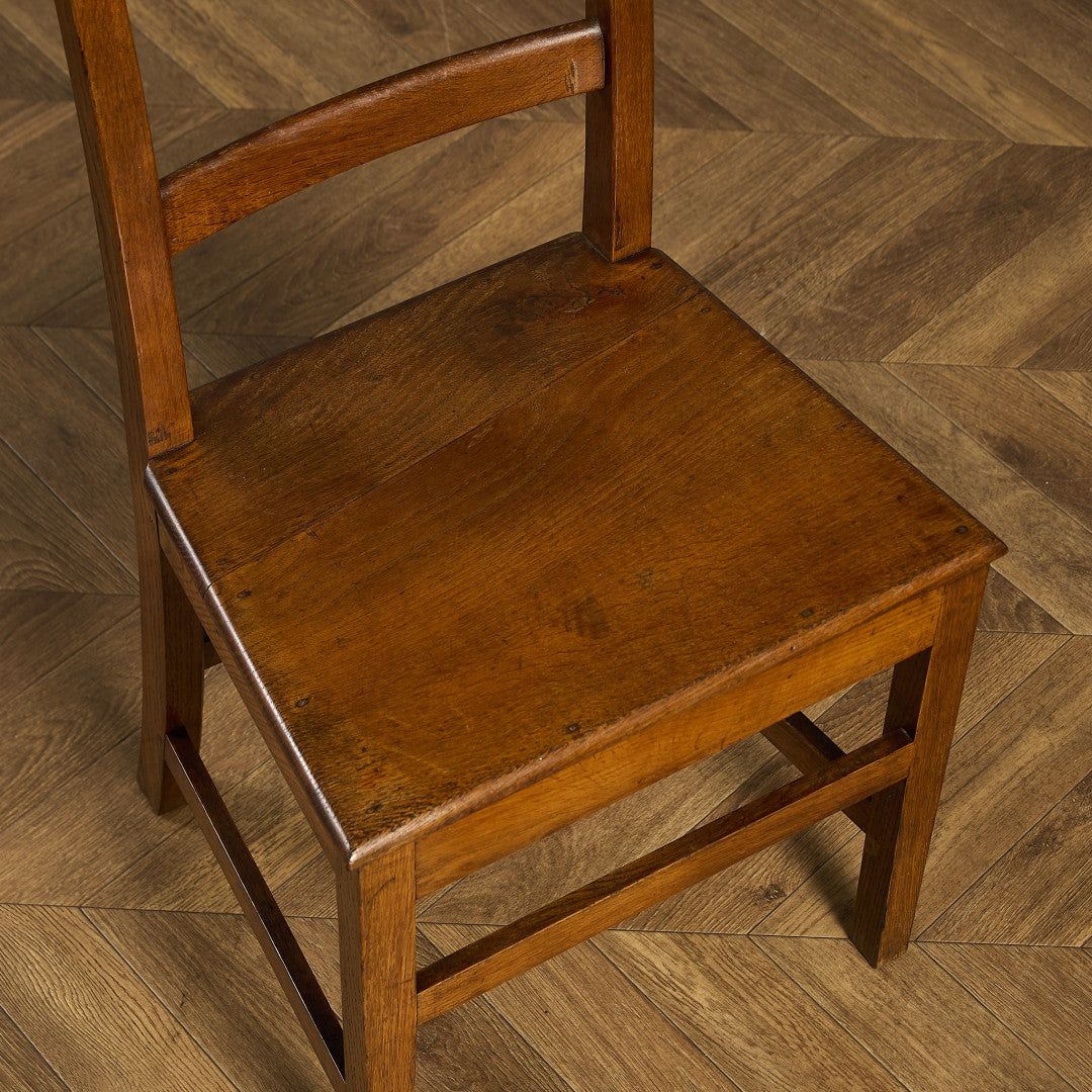 英国 アンティーク チャーチチェア