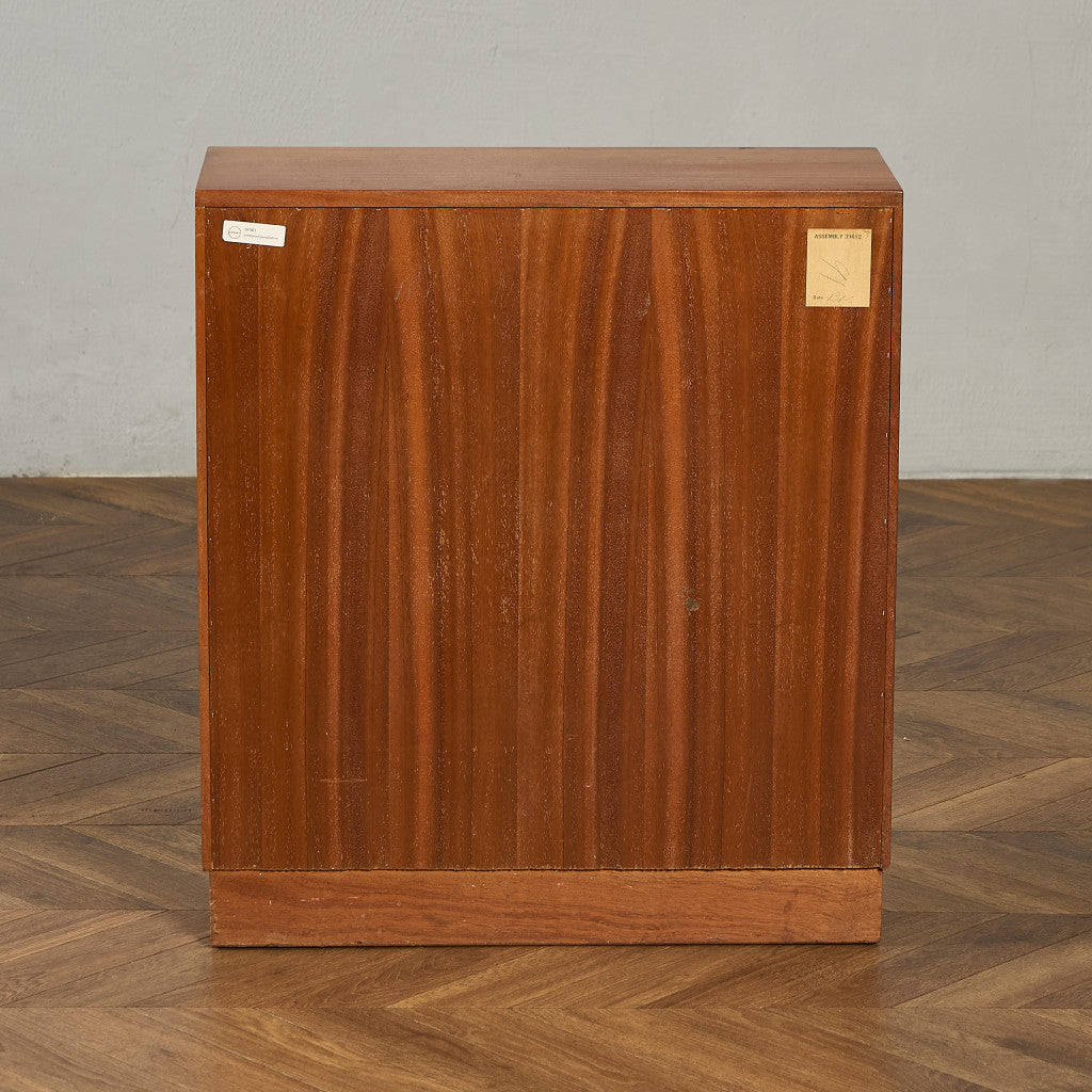 モーリス オブ グラスゴー Morris of Glasgow Cumbrae ヴィンテージ ナロー ガラス ブックケース 食器棚 #94361